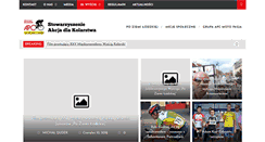Desktop Screenshot of galeria.tourdelodz.eu